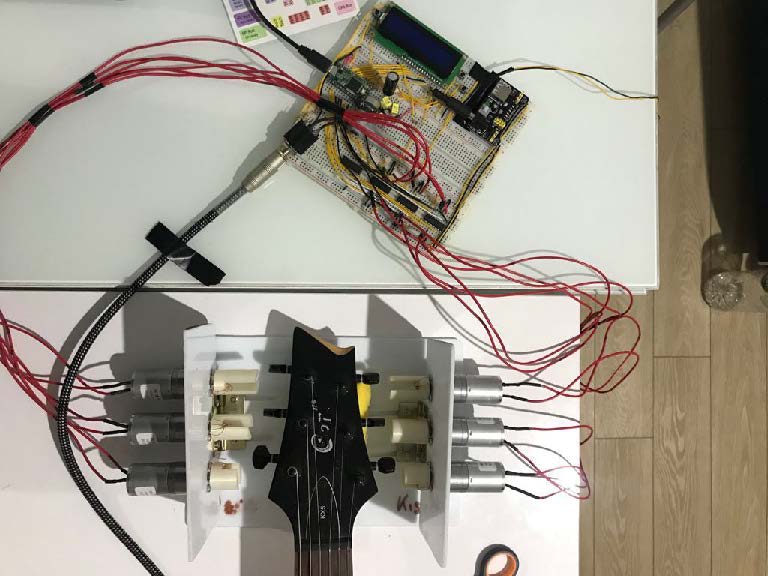 Automatic Guitar Tuner Complete Setup
